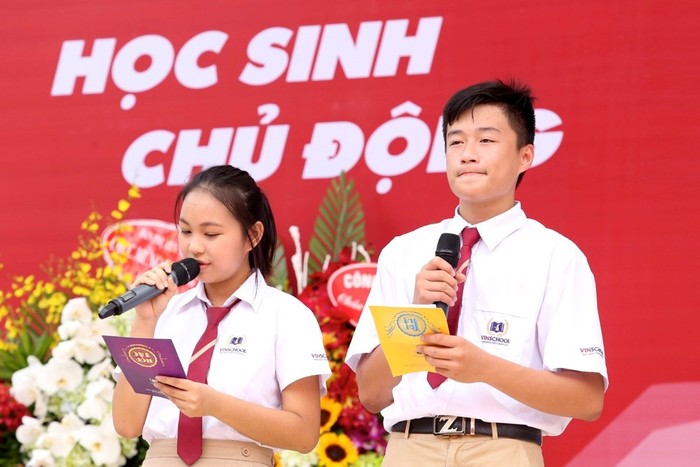 Học sinh được trao quyền làm chủ và dẫn dắt các hoạt động, sự kiện tại trường.