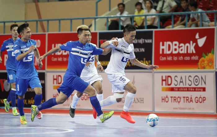 Giải Vô địch Quốc gia HDBank Futsal 2017 thu hút sự chú ý của nhiều người hâm mộ.