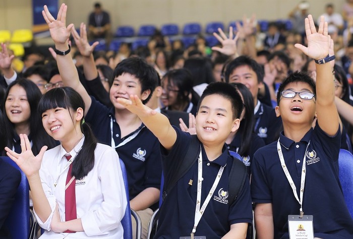 Không khí sôi động của Vòng thi khu vực của The World Scholar’s Cup 2017 tại Vinschool.