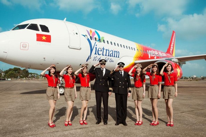 Vietjet ngày càng được khách hàng tin tưởng. ảnh: vietjet air.