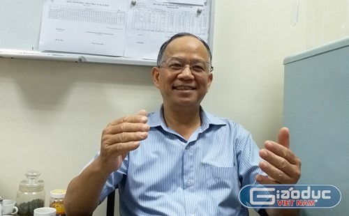 Tiến sĩ Nguyễn Minh Phong: &quot;Là người Việt Nam, chúng ta nên ủng hộ Vinfast&quot;. ảnh: Ngọc Quang.