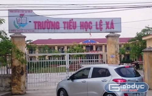 Cựu Hiệu trưởng Trường Tiểu học Lệ Xá (Hưng Yên) bị khởi tố là thông tin chấn động ngành giáo dục. ảnh: Chí Nhân.