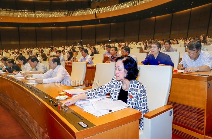 Nhiều nội dung quan trọng sẽ được đưa ra thảo luận, thông qua tại kỳ họp thứ 7 của Quốc hội. ảnh: Trung tâm thông tin quốc hội.