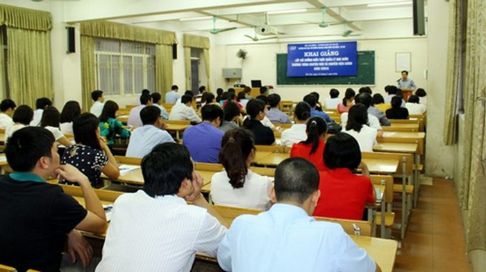 Mỗi bộ, ngành, tổ chức chính trị - xã hội ở trung ương chỉ có tối đa 1 cơ sở đào tạo, bồi dưỡng. ảnh: Tạp chí cộng sản.