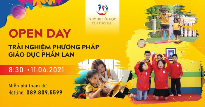 Open Day là cơ hội để cha mẹ được trải nghiệm thực tế phương pháp giáo dục Phần Lan.