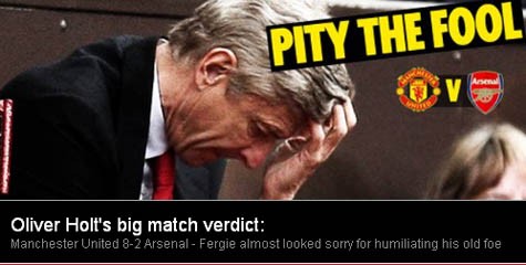 The Mirror không ngán chỉ trích Arsenal.