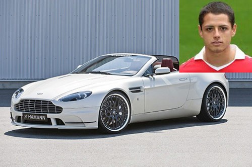 Chicharito ưa thích Aston Martin