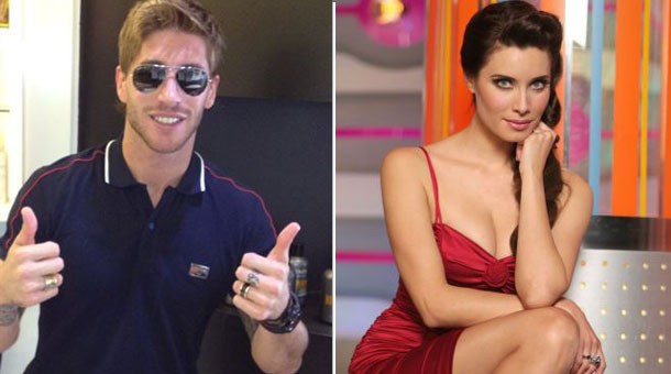 Ramos cùng cô bạn gái mới Pilar Rubio