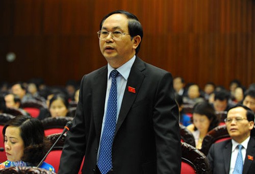 Bộ trưởng Công an Trần Đại Quang dự kiến trả lời về tình hình tội phạm gia tăng