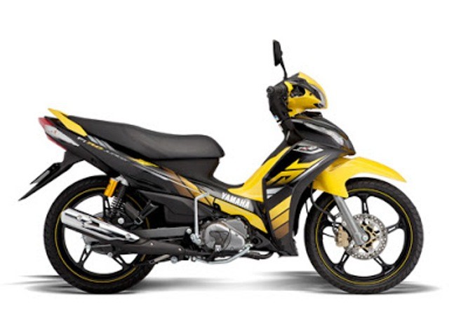 7. Yamaha trình làng Jupiter Phun xăng điện tử: Cải tiến quan trọng nhất là động cơ chế hòa khí được thay bằng loại phun xăng điện tử 115 phân khối, xi-lanh đơn, cam đơn SOHC, hai van và làm mát bằng không khí. Công suất 9,9 mã lực tại 7.750 vòng/phút, mô-men xoắn cực đại 9,9 Nm tại 6.500 vòng/phút. Vòng tua không tải trong khoảng 1.400-1.600 vòng/phút. Hộp số 4 cấp, truyền động bằng xích.