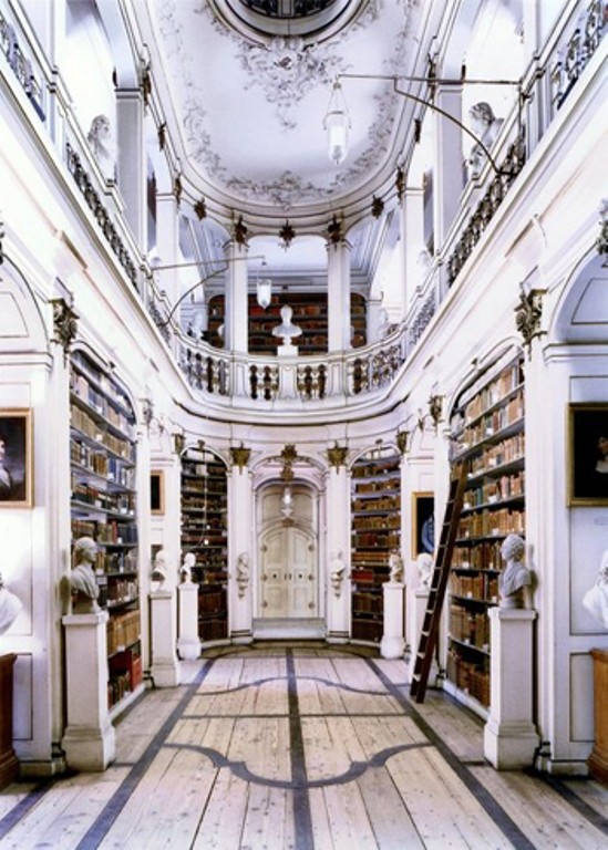 Thư viện Duchesse Anna Amalia, Weimar, Đức. Ảnh: Candida Hofer.