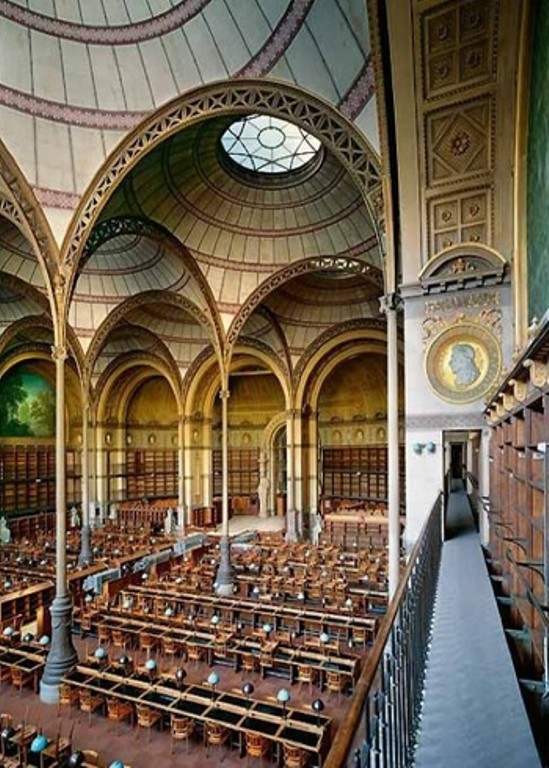 Thư viện BNF Site Richelieu, Paris, Pháp. Ảnh: Tuxboard.