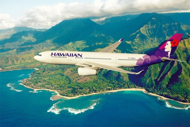 Hawaiian Airlines: Hawaiian Airlines là hãng bay lớn nhất ở Hawaii, và là hãng hàng không thương mại lớn thứ 11 ở mỹ. Hãng có trụ sở ở Honolulu, Hawaii.