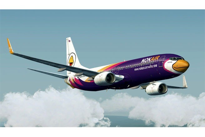 Nok Air: Nok Air là hãng hàng không giá rẻ trực thuộc Thai Airways, có trụ sở ở Bangkok, Thái Lan.