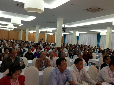 Tham dự hội thảo có hơn 500 đại biểu đại diện người tiêu dùng cao tuổi tại Đắk Lắk.