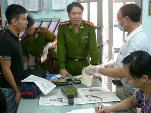 Dương Tự Trọng khi còn là đại tá, Phó Giám đốc Công an TP Hải Phòng - Ảnh: ANHP