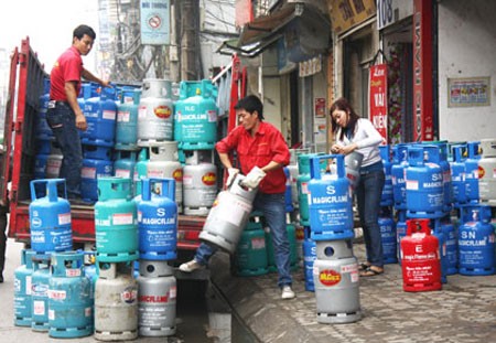 Gas 7 lần tăng giá kể từ đầu năm.