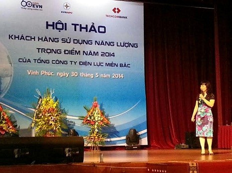 Hội thảo “Khách hàng sử dụng năng lượng trọng điểm 2014” của Tổng Công ty Điện lực miền Bắc.