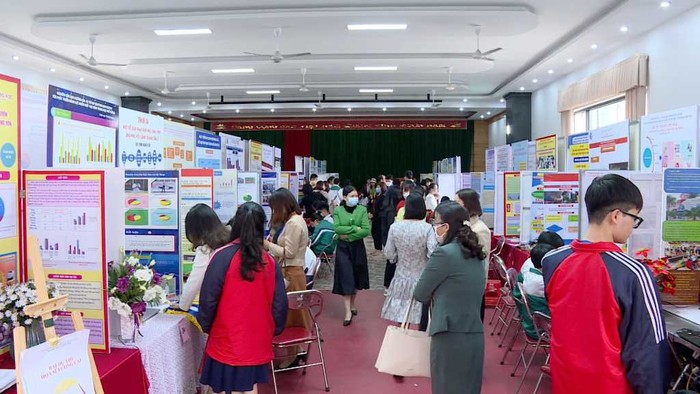 Các dự án tham gia cuộc thi Khoa học kỹ thuật dành cho học sinh trung học năm học 2022 - 2023 của tỉnh Quảng Ninh (Ảnh: CTV)