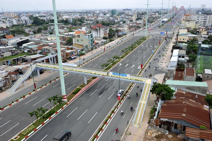 Đường Tân Sơn Nhất - Bình Lợi - vành đai ngoài (Ảnh: Minh Đức)