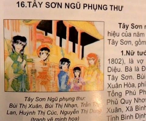 Minh họa trong cuốn &quot;Những vị tướng lừng danh trong lịch sử dân tộc&quot;.