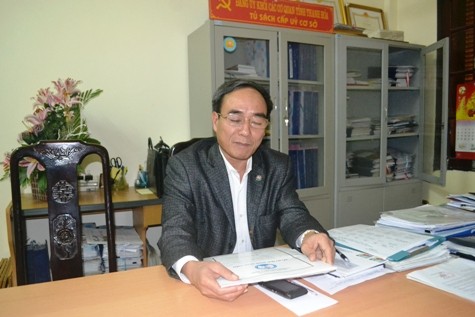 Ông Hoàng Hải Bằng - Trưởng phòng tổ chức Sở Y tế Thanh Hóa