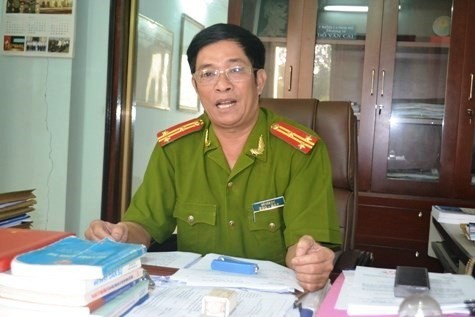 Thượng tá Đỗ Văn Cai, nguyên phó thủ trưởng cơ quan cảnh sát điều tra, Công an thàh phố Thanh Hóa