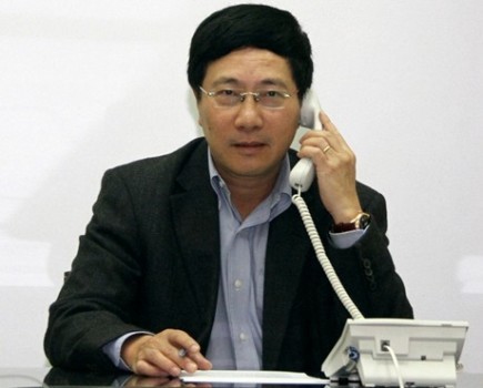 Phó Thủ tướng, Bộ trưởng Ngoại giao Phạm Bình Minh (nguồn ảnh: internet)