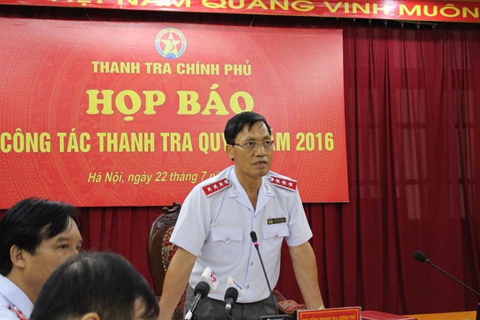 Ông Ngô Văn Khánh - Phó tổng Thanh tra Chính phủ (ảnh: Xuân Quang).