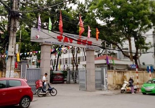 Trường tiểu học Tây Sơn. Ảnh: Minh Chí.