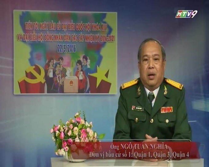 Đại biểu Quốc hội Ngô Tuấn Nghĩa (thành phố Hồ Chí Minh): Ảnh tư liệu đăng trên htv.com.vn