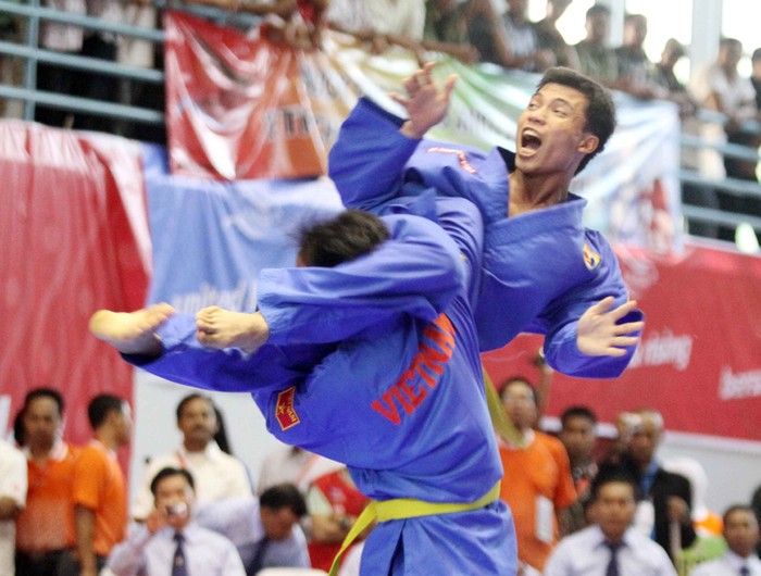 Vovinam lần đầu tiên được đưa vào chương trình thi đấu SEA Games.