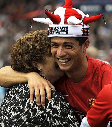 Ronaldo đã gặt hái nhiều vinh quang cùng M.U.