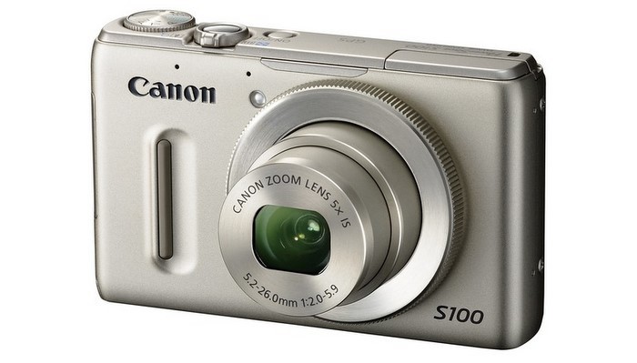 Cấu hình chi tiết Canon PowerShot S100: Cảm biến CMOS 12.1MP Ống kính góc rộng 24-120mm với khả năng zoom quang 5xm, khẩu mở lớn nhất ở f/2 Tính năng GPS gắp vị trí địa lý vào bức hình ISO 6400 Màn hình LCD 3" Chụp ảnh với định dạng RAW Tương thích với đèn flash HF-DC2