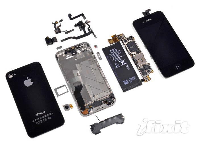 Chi tiết giá thành linh kiện của iPhone 4S ảnh 1