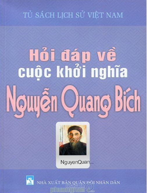 3. Nguyễn Quang Bích tự là Hàm Huy, hiệu Ngư Phong (tuổi Nhâm Thìn, 1832-1890). Chí sỹ cận đại. Ông sinh tại làng Trình Phố, huyện Trực Định, phủ Kiến Xương, Thái Bình. Năm 1869, ông đỗ Hoàng Giáp, rồi được bổ làm Tri phủ Diên Khánh, tỉnh Khánh Hòa. Từng giữ các chức vụ: Án sát Sơn Tây, Tế tửu Quốc tử giám, Án sát Bình Định, rồi làm Chánh sứ Sơn Phòng kiêm Tuần phủ Hưng Hóa. Hưởng ứng phong trào Cần Vương, ông trở thành một trong những người lãnh đạo phong trào kháng chiến ở Bắc Kỳ, được phong làm Lễ bộ Thượng thư, sung hiệp thống Bắc Kỳ quân vụ.