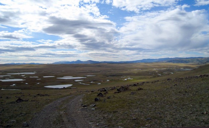 Cao nguyên Altai, Siberia, nơi công chúa Ukok và hai kị sĩ được tìm thấy.