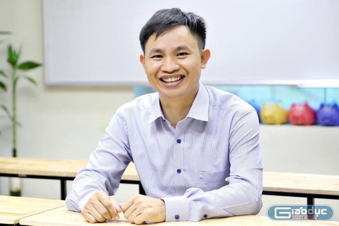 Thạc sĩ Toán học Nguyễn Chí Chung, Giám đốc Trung tâm giáo dục Tâm Chí Tài Hà Nội. (Ảnh: NVCC).