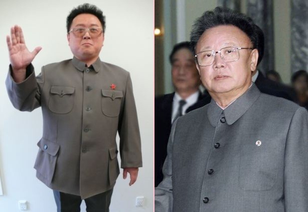 William Cheong có ngoại hình rất giống với nhà lãnh đạo Triều Tiên Kim Jong-il.