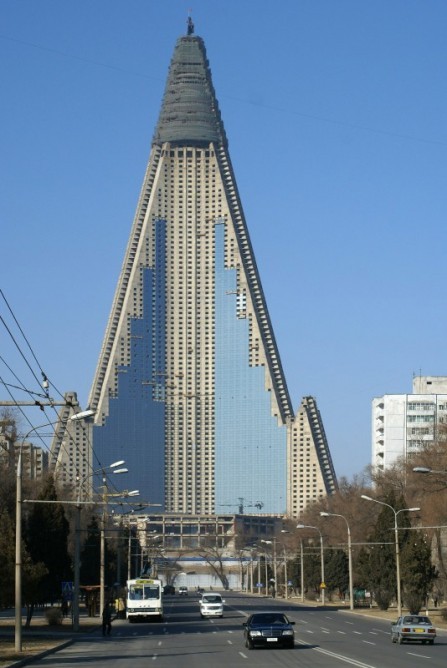 Khách sạn Ryugyong năm 2008