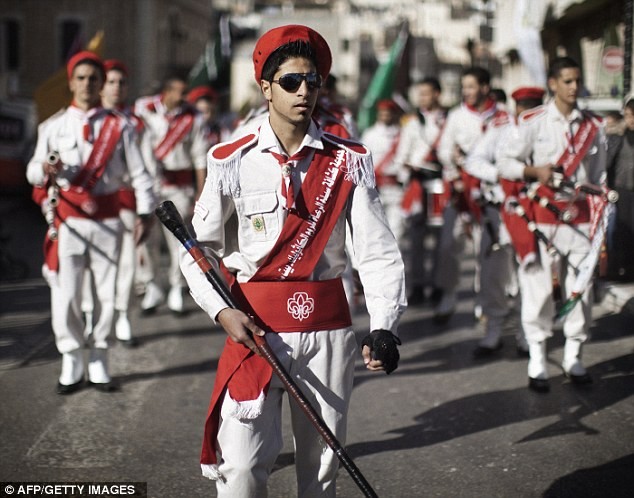 Cảnh sát Palestine tham gia giữ gìn an ninh trật tự tại Bethlehem