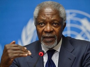 Đặc phái viên chung LHQ-AL Kofi Annan