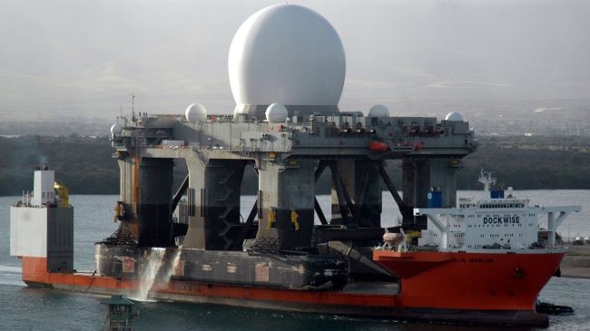 Hệ thống radar X-band trên biển của Mỹ.