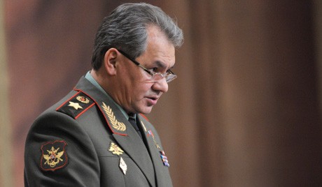 Bộ trưởng Quốc phòng Nga Sergei Shoigu.