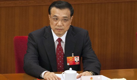 Tân Thủ tướng Trung Quốc Lý Khắc Cường.