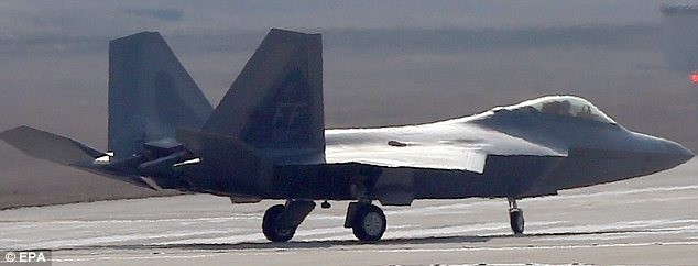 F-22 được điều tới Hàn Quốc tham gia tập trận chung thường niên đang diễn ra của quân đội hai nước.