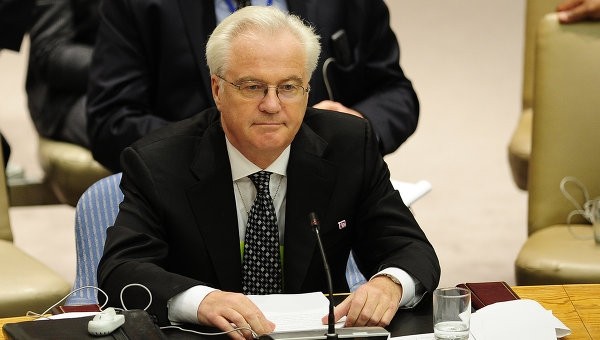 Đại sứ Nga tại LHQ Vitaly Churkin.