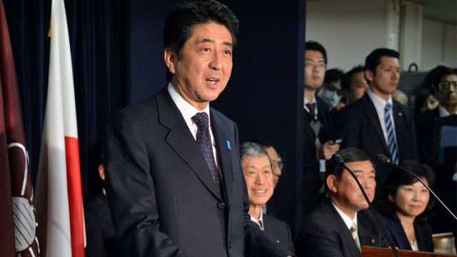 Thủ tướng Nhật Bản Shinzo Abe.