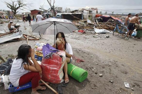 Một góc Tacloban sau bão