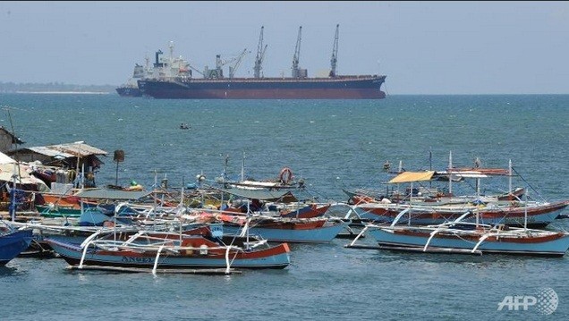 Tàu đánh cá của Philippines, hình minh họa.